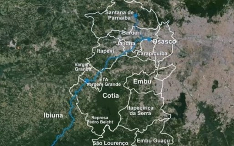 Fornecimento de Internet para a Obra de Captação até Barueri